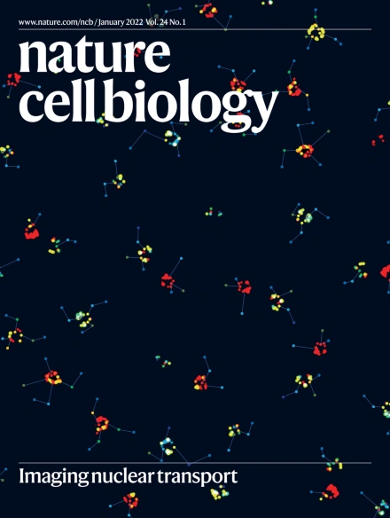 Nature Cell Biology Jan 2022 cover