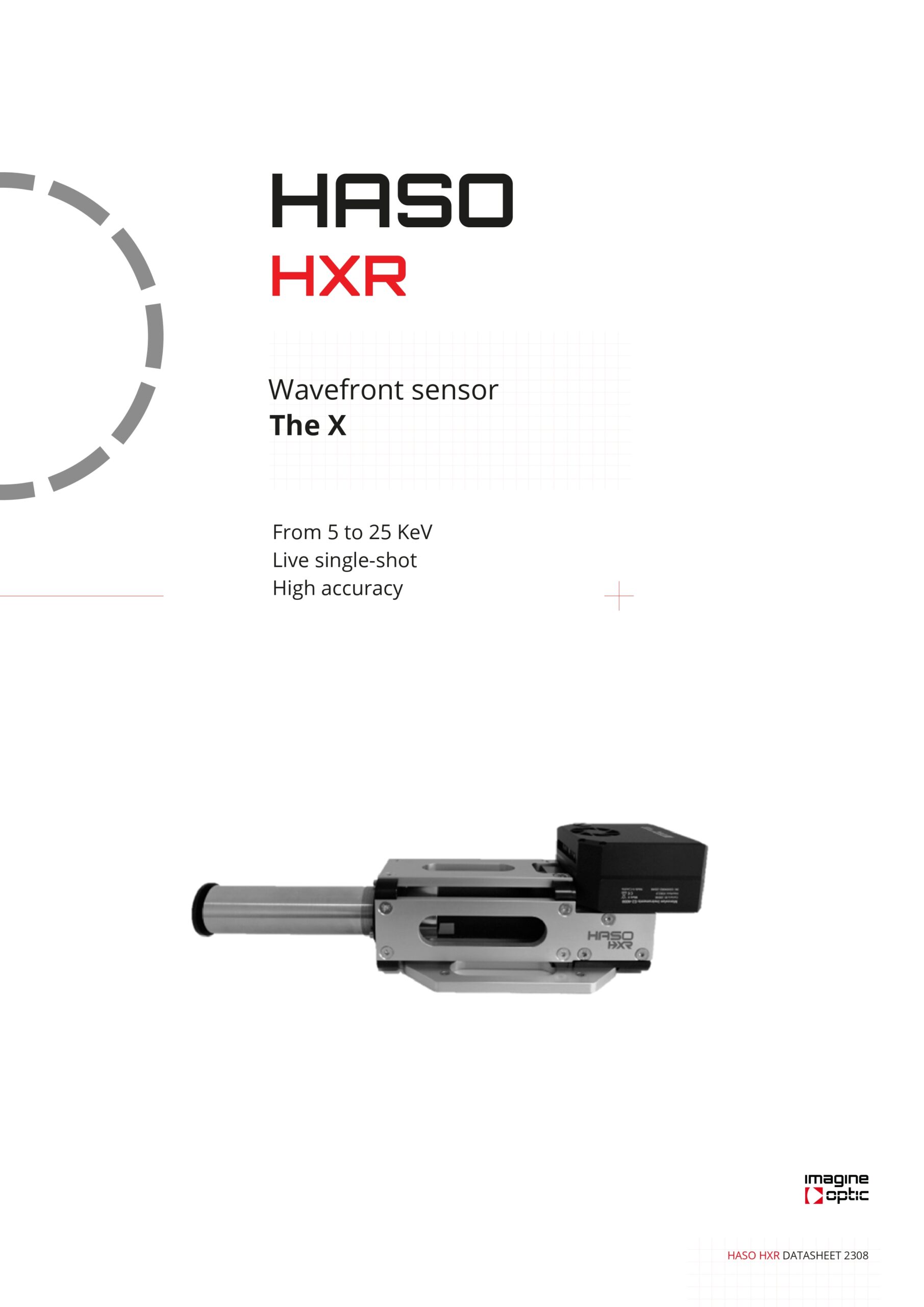 Hard X-RAY Wavefront sensor
