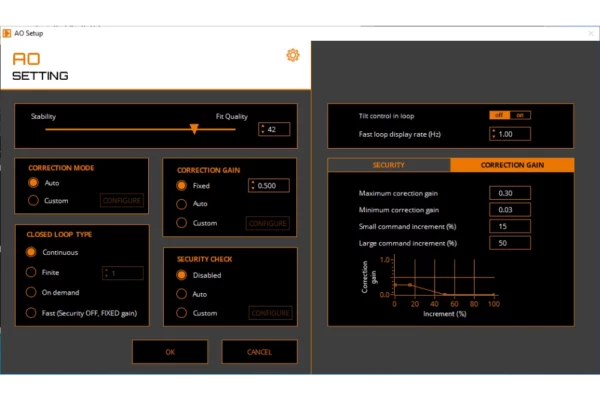 Wave Camera Program WAVETUNE Adaptive Optics software | Imagine Optic