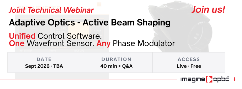 Adaptive Optics - Active Beam Shaping