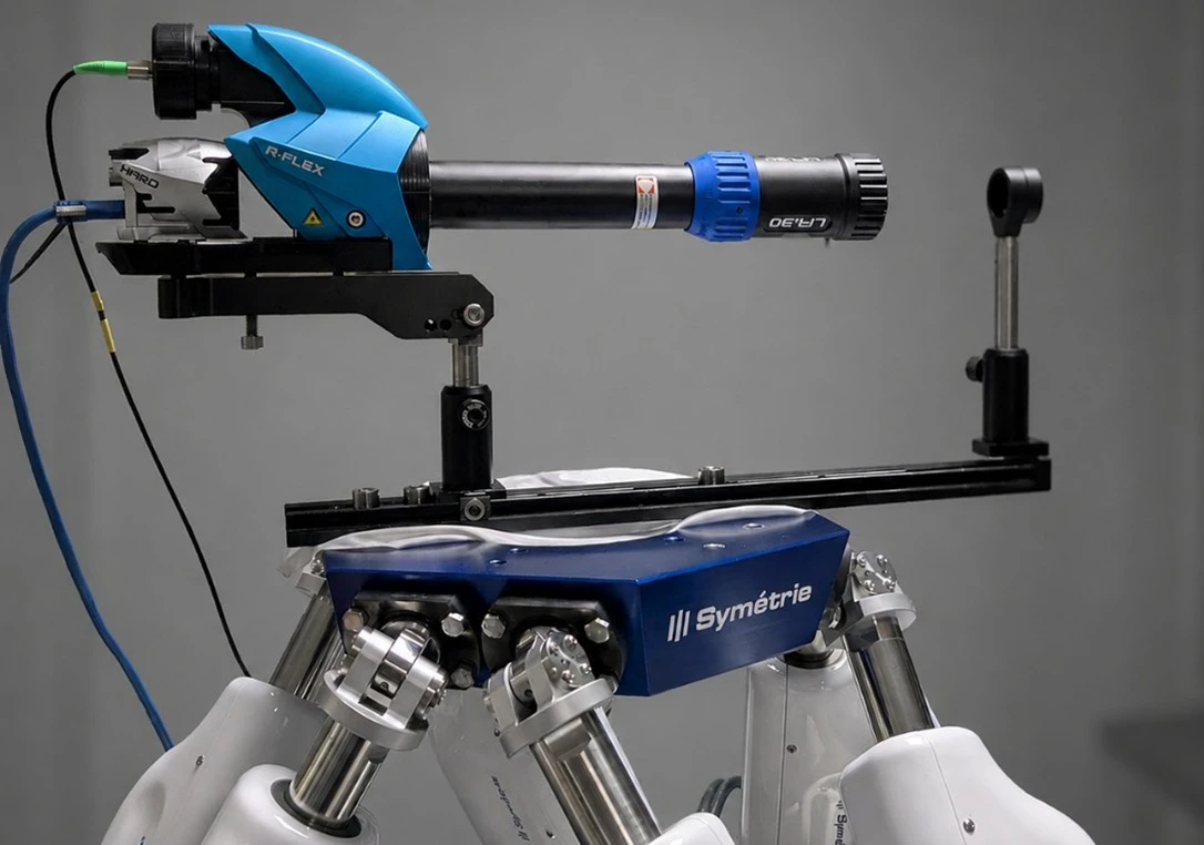 R-FLEX metrology platform on an HEXAPOD